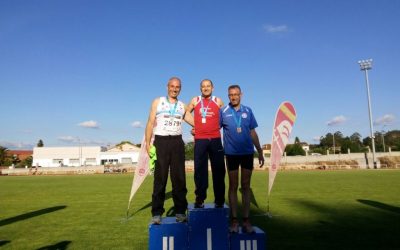 11 medallas para la Sociedad Gimnástica en el gallego de veteranos