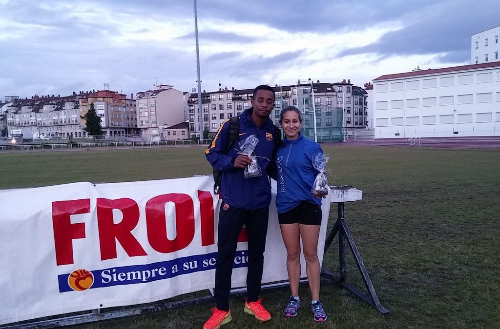 Jean Marie Okutu y Leticia Fernández se imponen en el Trofeo Boa Vila