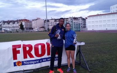 Jean Marie Okutu y Leticia Fernández se imponen en el Trofeo Boa Vila