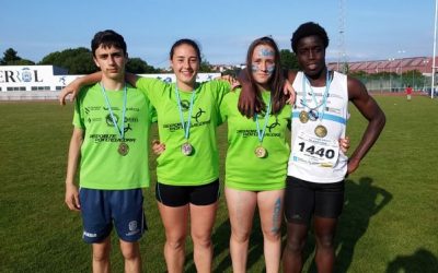 Cuatro atletas pontevedresas competirán en el nacional Cadete