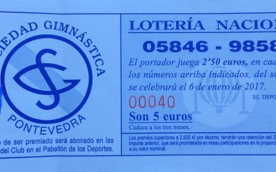Horario de recogida de lotería