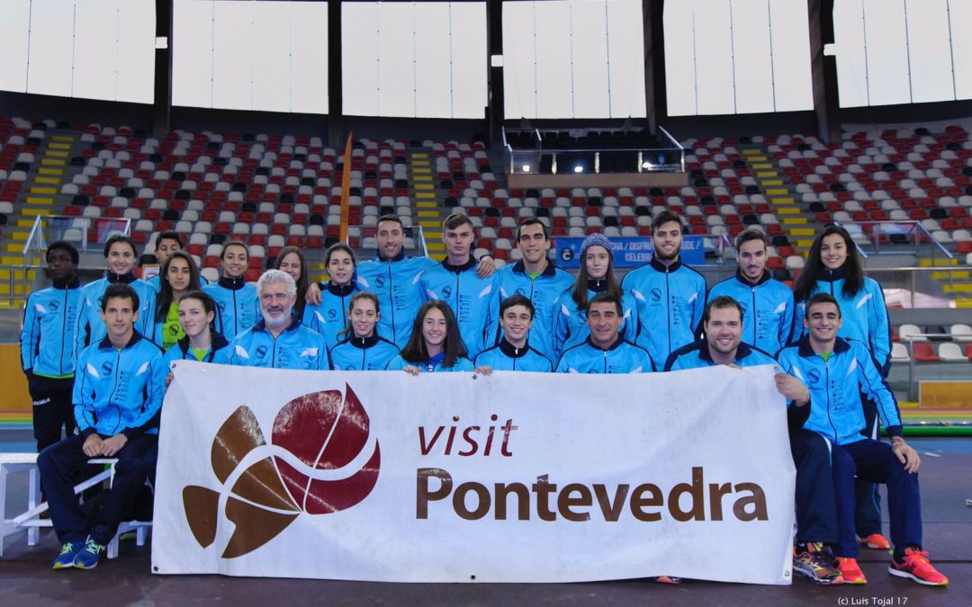 Diez medallas para la Gimnástica en el Campeonato Gallego Absoluto
