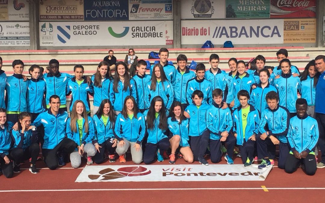 Veinte medallas para los cadetes y juveniles