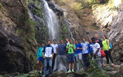 Calentando motores en Agolada