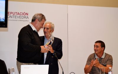 Ramón Cid en el 90 aniversario de la Sociedad Gimnástica de Pontevedra