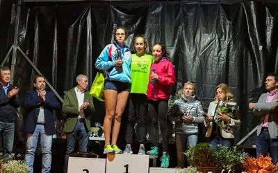 Lucía Cardesín vencedora de la Milla Urbana de O Barco