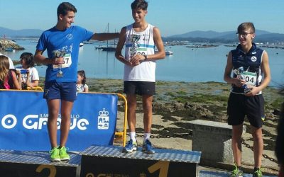 Fantástico fin de semana en las carreras populares para los atletas de la SG Pontevedra