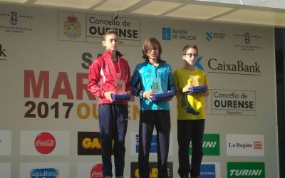 Hugo García Souto vencedor en la Carrera Escolar en la San Martiño de Ourense