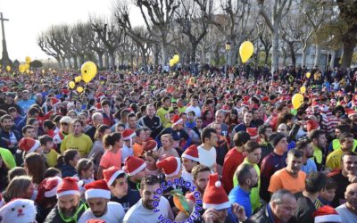 Éxito de participación en la San Silvestre de Pontevedra.