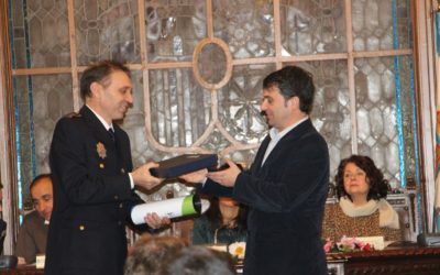 Kiko y Paula de la Torre premiados en la Gala del deporte del Concello de Marin