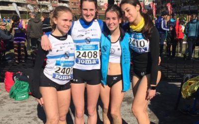 Las atletas sub 18 de la SGP 19º en Campeonato de España de Cross