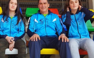 Andrea González Campeona de España de Jabalina sub20. Claudia Puig dos cuartos puestos en jabalina y disco