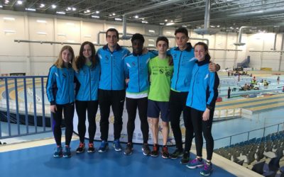 Paula de la Torre quinta en la final de los 800 metros del Campeonato de España sub18 PC.