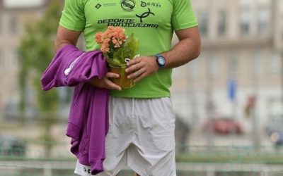 Francisco Javier Guzmán Campeón de Europa M40 en disco y medalla de bronce en peso en el Campeonato de Europa Masters