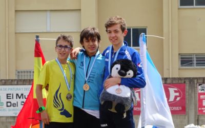 Seis medallas en el Campeonato de Galicia sub16