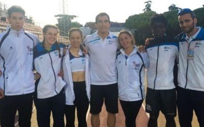 Gran actuación de los atletas de la Sociedad Gimnástica en el Campeonato de España de Federaciones Autonómicas sub 18