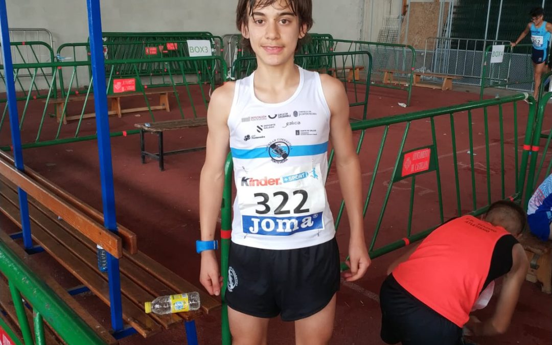Hugo García Souto subcampeón de España en 3000