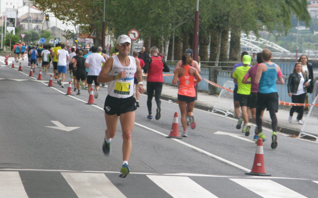 Manuel “Huracán” Hurtado subcampión no Medio Maratón de Pontevedra