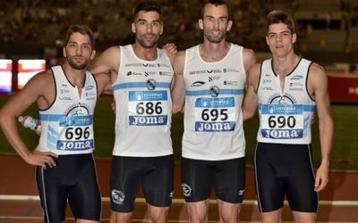El relevo 4×400 es bronce en el Campeonato de España Absoluto
