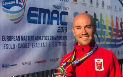 Manuel ‘Huracán’ Hurtado segundo en el Campeonato de Europa Máster