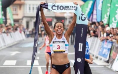 Joselyn Brea bate el récord de Venezuela en los 10km