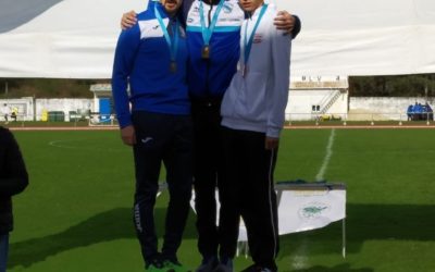 Daniel Chamosa brilla en el Campeonato Gallego de Marcha en pista
