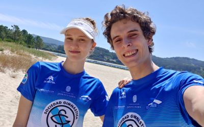 Os irmáns Chamosa, no Gran Fondo Caixabank 2024