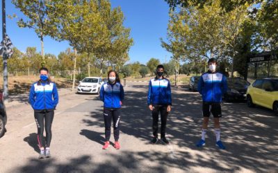 Dos puestos de finalistas para los atletas de la Sociedad Gimnástica de Pontevedra