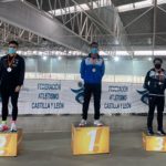 Dos oros y una plata para los atletas de la Sociedad Gimnástica de Pontevedra en el Campeonato Absoluto de Castilla y León