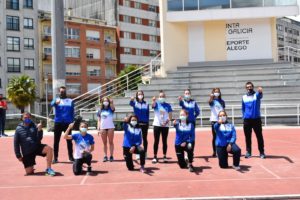 Equipo femenino Sociedad Gimnástica de Pontevedra