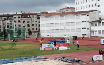 Ocho medallas en el Campeonato Gallego sub20