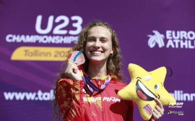 Antía Chamosa se corona como tercera de Europa sub23