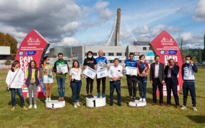 Triple victoria de la Sociedad Gimnástica de Pontevedra en el Gran Fondo CaixaBank