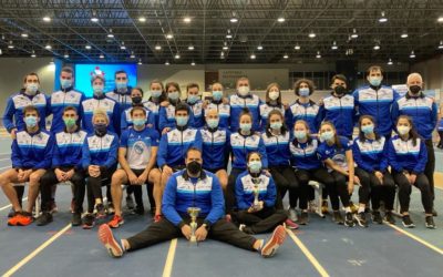 La Sociedad Gimnástica de Pontevedra es el mejor club de Galicia bajo techo