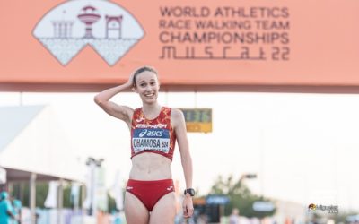 Antía Chamosa se estrena en el mundial absoluto por todo lo alto