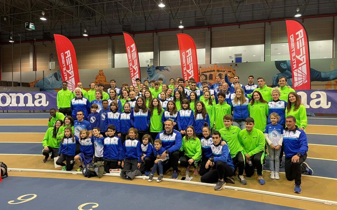 La Sociedad Gimnástica de Pontevedra es testigo de un récord de España