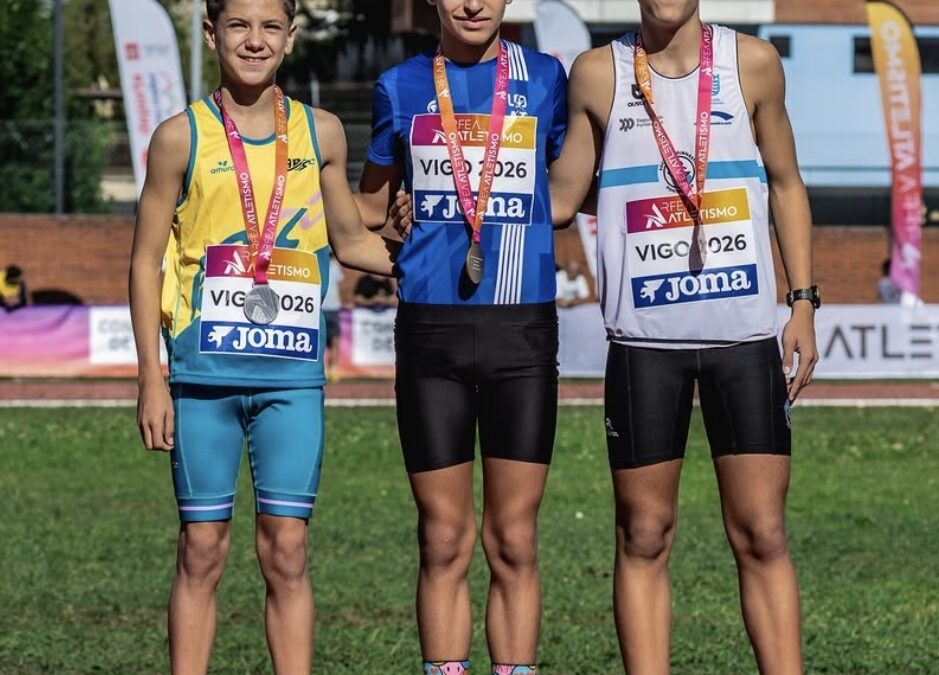 Dos bronces nacionales sub14 y uno autonómico de los protagonistas del Gran Fondo Caixabank ·2026·